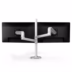 Ergotron LX Series LX Dual Stacking Arm 40" Blanc Bureau