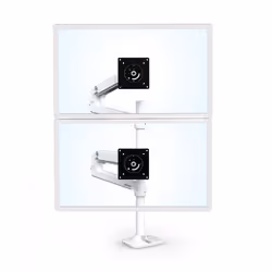 Ergotron LX Series LX Dual Stacking Arm 40" Blanc Bureau - Vue supplémentaire 4
