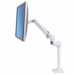 Ergotron LX Series 45-537-216, Pince, 11,3 kg, 81,3 cm (32"), 100 x 100 mm, Réglage de la hauteur, Blanc