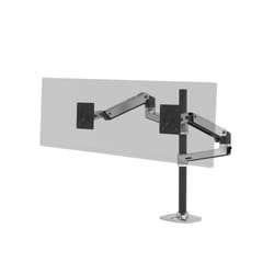 Ergotron LX Series LX Dual Stacking Arm Tall Pole 40" Aluminium Bureau