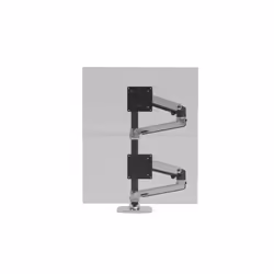 Ergotron LX Series LX Dual Stacking Arm Tall Pole 40" Aluminium Bureau - Vue supplémentaire 4