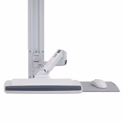 Ergotron LX Wall Mount System, 11,3 kg, 81,3 cm (32"), 75 x 75 mm, 100 x 100 mm, Réglage de la hauteur, Blanc