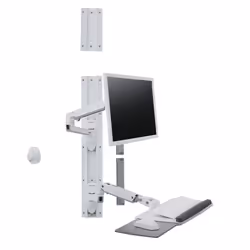 Ergotron LX Wall Mount System 32" Blanc Mur