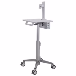 Ergotron SV10-1300-0, Blanc, 61 cm (24"), 360°, 0 - 30°, 768 - 1175 mm, 4 roue(s)