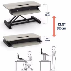 Ergotron WorkFit-Z Mini - Vue supplémentaire 6