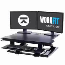 Ergotron WorkFit-TX Noir - Vue supplémentaire 3