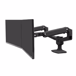Ergotron LX Series 45-245-224, Pince/boulon, 18,1 kg, 68,6 cm (27"), 100 x 100 mm, Réglage de la hauteur, Noir