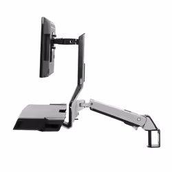Ergotron SV Combo Aluminium Ecran plat Support multimédia