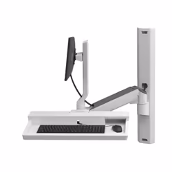 Ergotron 45-618-251 support et équerre de station de travail/PC tout en un 10,7 kg Blanc 27" - Vue supplémentaire 4