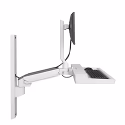 Ergotron 45-618-251 support et équerre de station de travail/PC tout en un 10,7 kg Blanc 27" - Vue supplémentaire 6