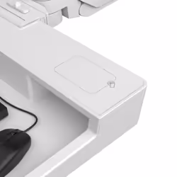 Ergotron 45-618-251 support et équerre de station de travail/PC tout en un 10,7 kg Blanc 27" - Vue supplémentaire 7