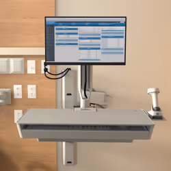 Ergotron 45-619-251 support et équerre de station de travail/PC tout en un 10,7 kg Blanc 27" - Vue supplémentaire 3