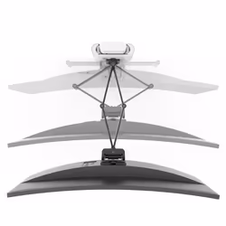 Ergotron TRACE 45-630-216 support d'écran plat pour bureau 38" Blanc