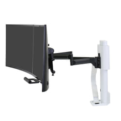 Ergotron TRACE 45-631-216 support d'écran plat pour bureau 27" Blanc