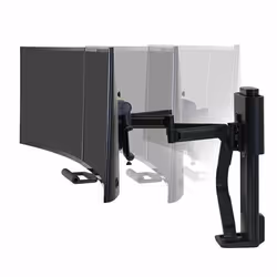 Ergotron TRACE 45-631-224 support d'écran plat pour bureau 27" Noir