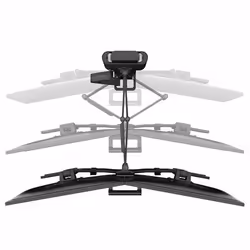 Ergotron TRACE 45-631-224 support d'écran plat pour bureau 27" Noir - Vue supplémentaire 4