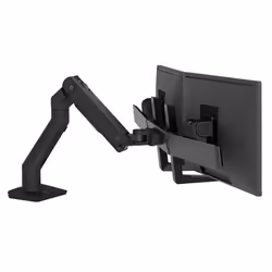 Ergotron HX Series 45-476-224, Boulon traversant, 15,9 kg, 81,3 cm (32"), 400 x 400 mm, Réglage de la hauteur, Noir