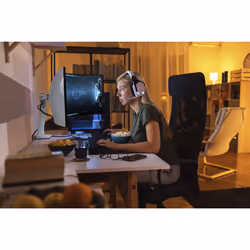 Ergotron HX Series 45-647-224 support d'écran plat pour bureau 49" Noir - Vue supplémentaire 4