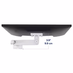 Ergotron NX Series NX MONITOR ARM WHITE 34" Noir, Blanc Bureau - Vue supplémentaire 4