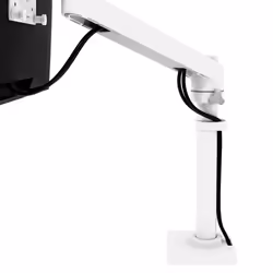 Ergotron NX Series NX MONITOR ARM WHITE 34" Noir, Blanc Bureau - Vue supplémentaire 8