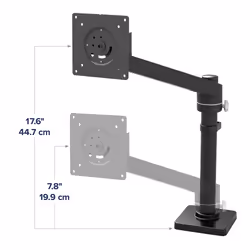 Ergotron NX Series NX MONITOR ARM BLACK 34" Noir Bureau - Vue supplémentaire 8