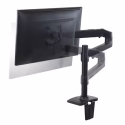 Ergotron LX Series LX DESK MOUNT LCD MONITOR ARM TALL POLE 34" Noir Bureau