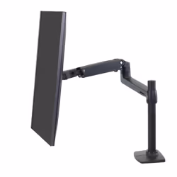Ergotron LX Series LX DESK MOUNT LCD MONITOR ARM TALL POLE 34" Noir Bureau