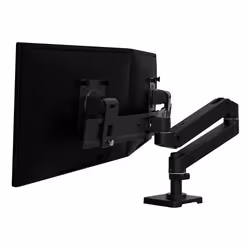 Ergotron LX Series 45-684-292, Pince, 8,5 kg, 68,6 cm (27"), 100 x 100 mm, Réglage de la hauteur, Noir