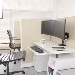 Ergotron LX Series 45-684-292 support d'écran plat pour bureau 68,6 cm (27") Noir