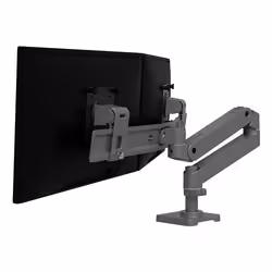 Ergotron LX Series 45-684-293, Pince, 8,5 kg, 68,6 cm (27"), 100 x 100 mm, Réglage de la hauteur, Gris