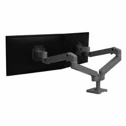 Ergotron LX Series 45-686-293, Pince, 20 kg, 68,6 cm (27"), 100 x 100 mm, Réglage de la hauteur, Gris foncé