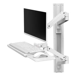 Ergotron LX Series 45-696-290 support d'écran plat pour bureau 86,4 cm (34") Mur Blanc