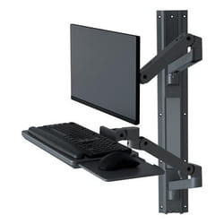 Ergotron LX Series 45-696-293 support d'écran plat pour bureau 86,4 cm (34") Mur Gris foncé