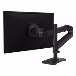 Ergotron LX Series 45-695-292, Pince, 10 kg, 86,4 cm (34"), 100 x 100 mm, Réglage de la hauteur, Noir