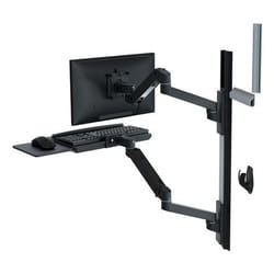 Ergotron LX Series 45-696-292 support d'écran plat pour bureau 86,4 cm (34") Mur Noir