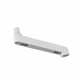 Ergotron 98-731-290, Connecteur de tube prolongateur, Blanc, Aluminium, 10 kg, 180°, 400 g