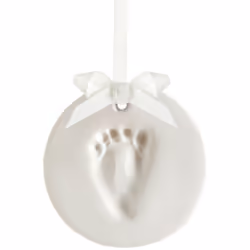 Pearhead Babyprints keepsake, Moule de main/pied, Argile, Non toxique, Blanc, Facile à utiliser