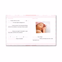 Pearhead Chevron babybook agenda