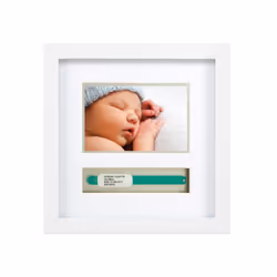 Pearhead PHP63012, Cadre pour une seule photo, Blanc, 10 x 15 cm, Carré, Classique, 239,7 mm
