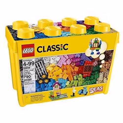 Boîte de briques créatives LEGO - LEGO - 10698 - 790 pièces - Conteneur en forme de LEGO - Pour enfants