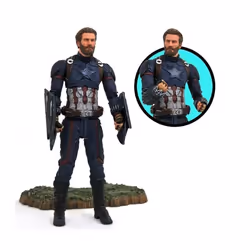 Diamond Figurine d’action Captain America APR182168 18 cm