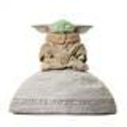 DIAMOND SELECT MANDALORIAN SEEING PIERRE GROGU STATUE 20 CM TAILLE MA