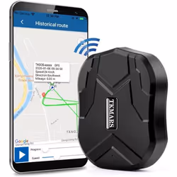 Traceur GPS Voiture Magnétique 90 Jours Longue Veille étanche Suivi en Temps Réel Tracker GPS pour Voiture Camion Véhicule Pu ...