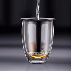 Bodum K11153-01 verre à thé Noir, Transparent 1 pièce(s) 350 ml