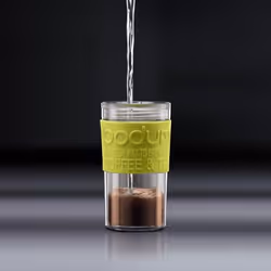 Bodum Travel Press 0,35 L Noir, Transparent