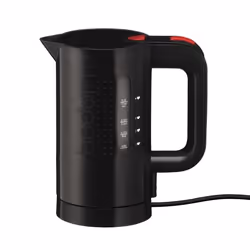 Bodum Bistro, 0,5 L, 700 W, Noir, Plastique, Indicateur de niveau d'eau