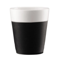 Bodum Bistro Tasse Noir, Blanc 2 pièce(s)