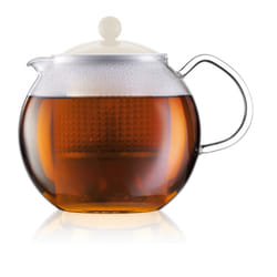 Bodum Assam Théière simple 1500 ml Transparent, Blanc