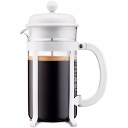 Cette cafetière à piston emblématique vous garantit un café aux arômes décuplés pour huit tasses. Ce système unique permet de ...