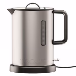 Bodum 5500-57CH-2, 1,5 L, Chrome, Acier inoxydable, Plastique, Indicateur de niveau d'eau, Arrêt de sécurité en cas de surcha ...